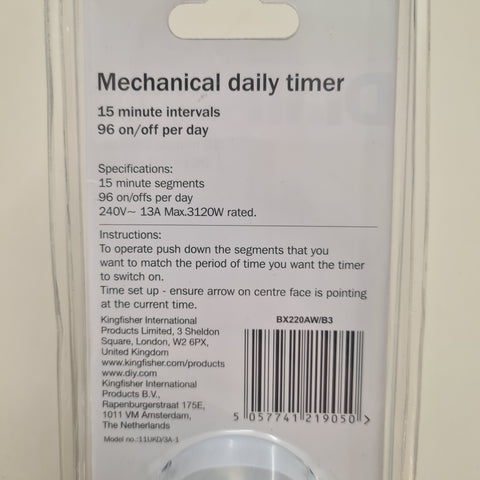 Charger timer